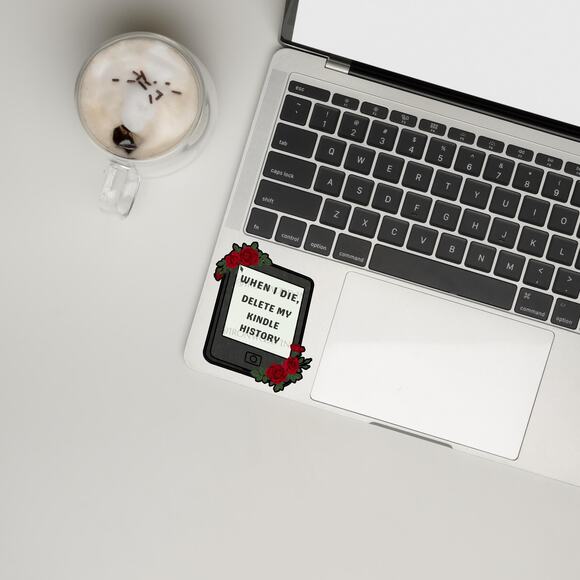 Vinyl Bookish Sticker Dark Romance Fantasy Smut Reader Faerie Gothic Art - Picture 3 of 5